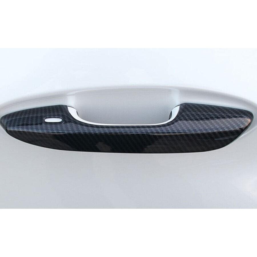 For Lexus ES250 300h 350 2019-22 ABS Carbon Fiber Outside Door Handle Cover Trim