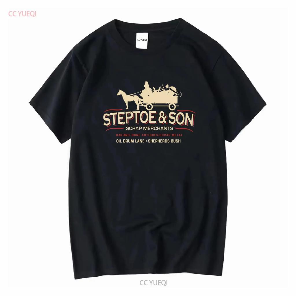 Футболка в стиле Steptoe and Son Ретро 60-х 70-х Фильм ТВ Комедия Фан с длинным или коротким рукавом винтажная Стирка Удобная Повседневная мода