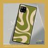 Liquid Swirl Abstract Beige Sage Green Case For Samsung Galaxy A54 A34 A14 A12 A22 A32 A52 A72 A13 A33 A53 A73 A51 A71 Cover