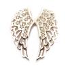 [L2150] - White 'Angel Wings' Silver Pendant
