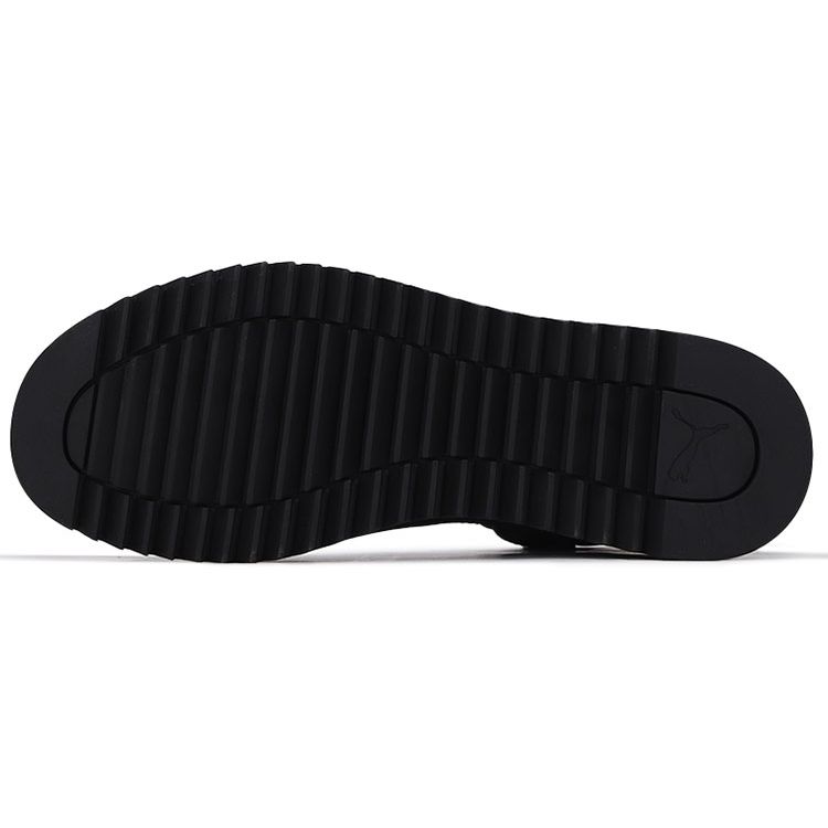 Puma Desierto V2 Wtr Rubber Two-Layer Cowhide Wear-Resistant Increased Height Comfortable Short Outdoor Boots Unisex Boots Black 380754-01