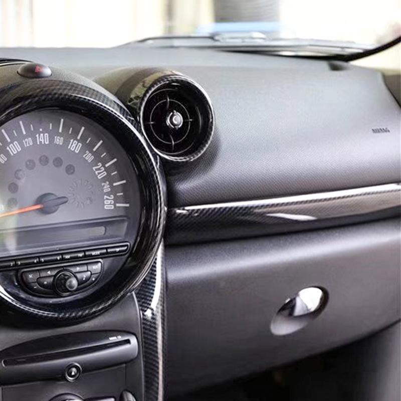 3 шт. для MINI ONE Cooper S JCW R60 Countryman R61, декоративная защитная полоса для приборной панели автомобиля, модификация интерьера