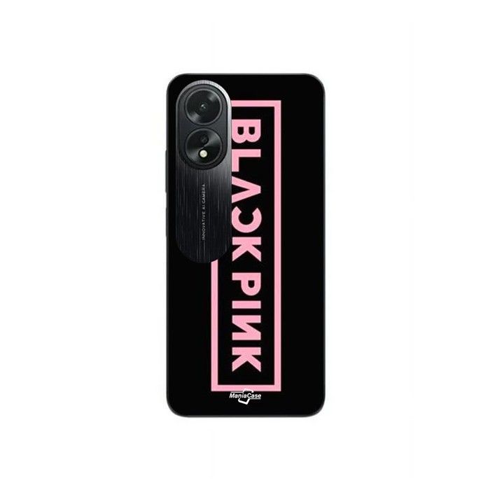 Coque pour Oppo A58 Blackpink VIP Tickets Blackpink logo Front noi