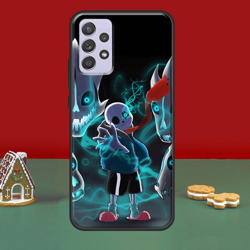 Чехол Undertale Sans для Samsung A52S A12 A32 A42 A52 A72 A51 A71 A31 A11 A40 A50 A70 A21S, чехол для телефона