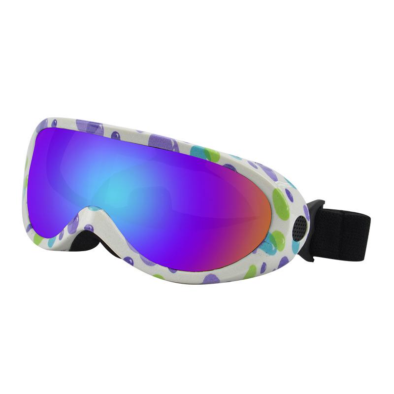 Anluoer's new spherical ski goggles with a wide field of view for men and women, suitable for cycling and skiing, are windproof and sandproof goggles