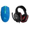 Logitech Игровые наушники G331 в комплекте с синей мышью G304
