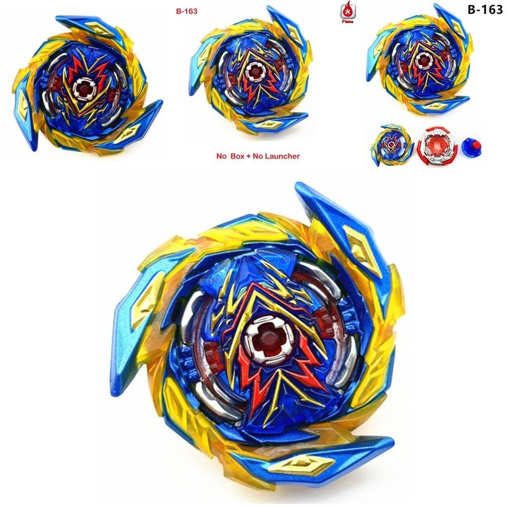 B-163 Beyblade Burst Superking Бустер Brave Valkyrie Ev' 2a Яркий сине-золотой дизайн для захватывающих сражений
