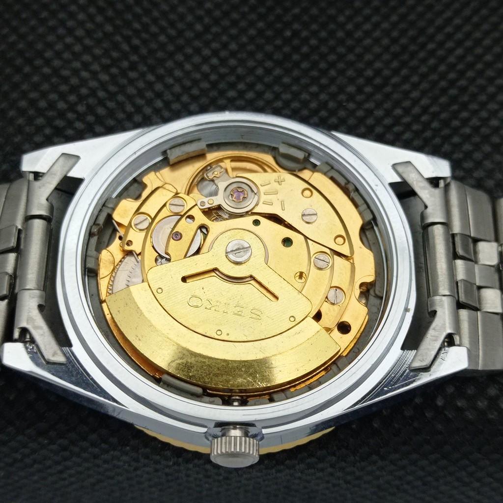 ОТРЕМОНТИРОВАННЫЕ ВИНТАЖНЫЕ ЯПОНСКИЕ МУЖСКИЕ АВТОМАТИЧЕСКИЕ ЧАСЫ SEIKO С ПРОЗРАЧНОЙ ЗАДНЕЙ КРЫШКОЙ a305118-9