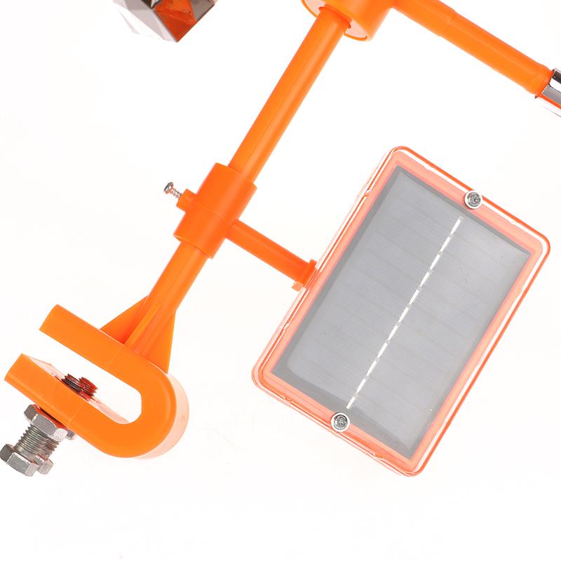 Ветроуправляемый, безвредный, вращающийся на 360 градусов, светоотражающий, визуальный отпугиватель птиц, отпугивающий голубей и дятлов