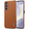 AZNS Для Samsung Galaxy A05s 4G/M14 4G Чехол Электроокрашивание Текстура Углеродного Волокна PU + TPU Чехол для Телефона