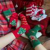 Coral Fleece Women Christmas Socks Mid Tube Socks for Adult Winter Plush Cute Ladies Thick Long Designer Socks