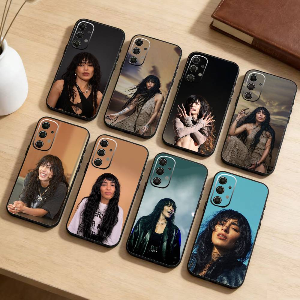 F-Feels Like Heaven L-Loreen Чехол для телефона Samsung Galaxy A73, A21s, A22, A31, A52, A53, A71, A41 Мягкий черный корпус