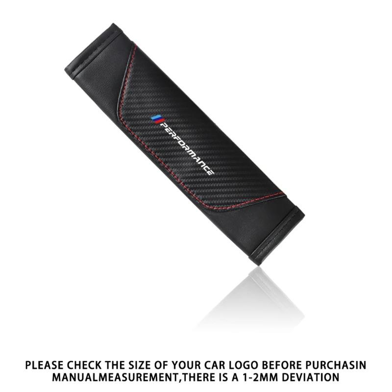 2 шт. Универсальная накладка на ремень безопасности автомобиля, регулируемая накладка на ремень безопасности, накладки на плечевые ремни для BMW M M1 M2 M3 M4, автоаксессуары