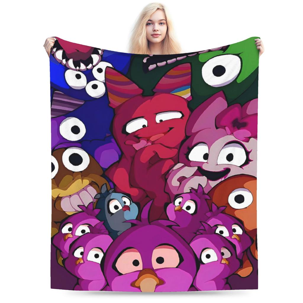 Gartens of Banbans Plush Blanket Children  Flannel Throw Blanket For Couch Chair Warm Soft Customized Quality Bedspread