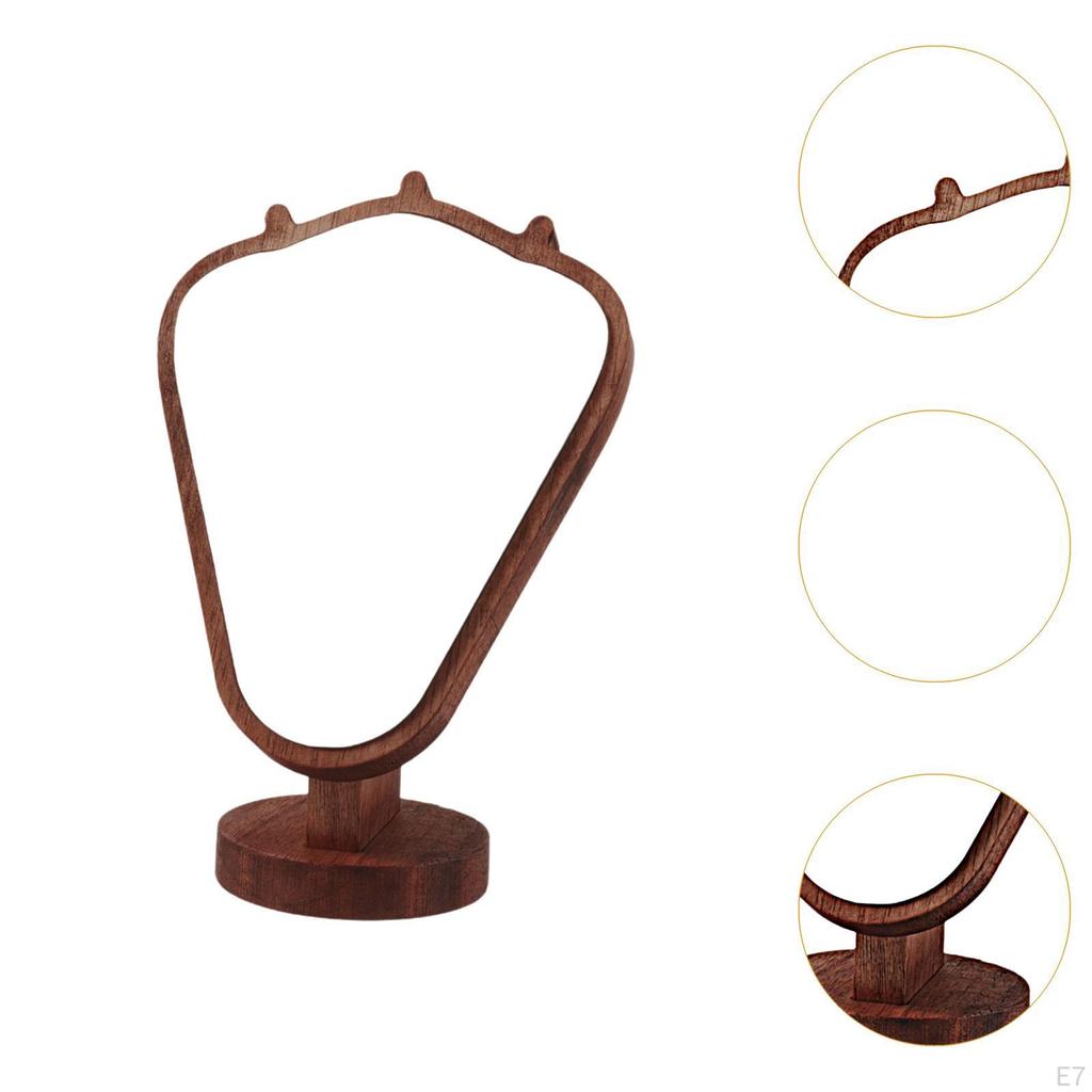 Подставка для ювелирных изделий с деревянной основой для розничного использования