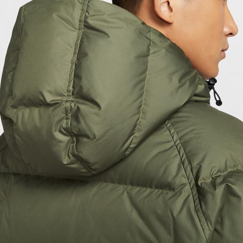 Nike FW25 Пуховик с капюшоном на молнии Удобный Простой Мужская верхняя одежда IH2378222