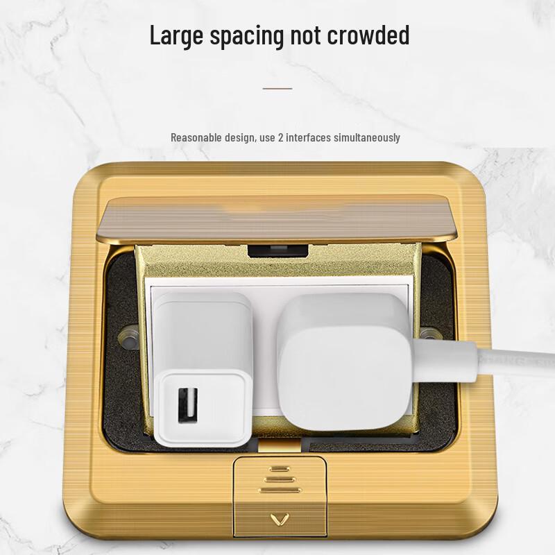 Waterproof Recessed Floor Outlet