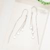 Индивидуальность Минимализм Серьги-крючки для ушей Висячие женские Модные элегантные висячие серьги Висячие серьги Женские длинные уникальные серьги-кисточки в форме сердца