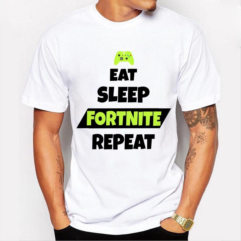 Fortnite Men Faddish Women Shirt Tshirt Leisure Short Sleeve Clothes Mens