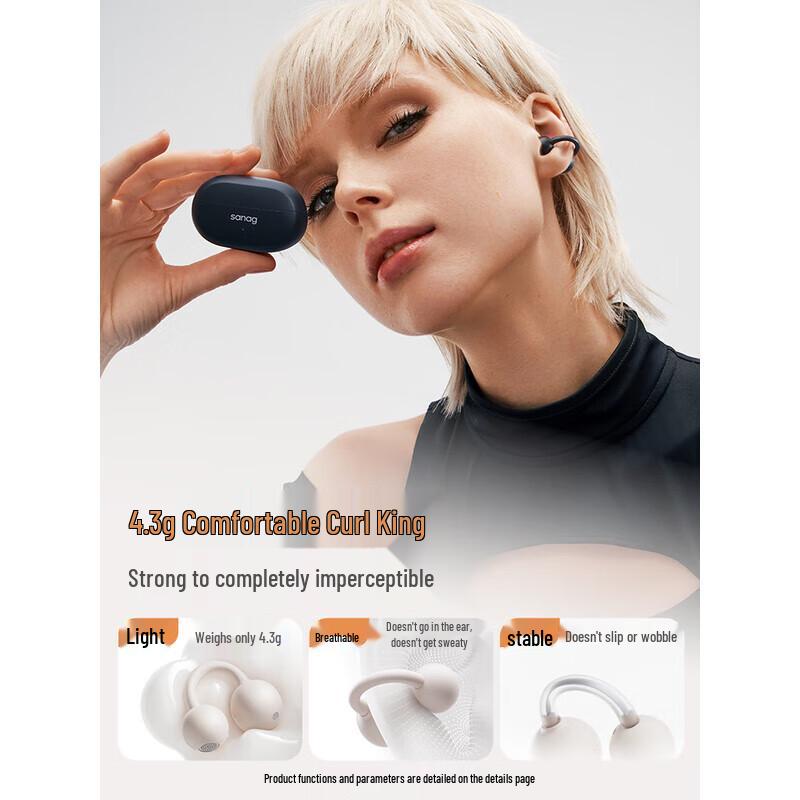 SANAG F20S Pro Ear Clip Wireless Sport Headphones