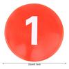 11PCS Round Flat Training Discs TPE Field Markers Professional Marker Set  Classroom Games