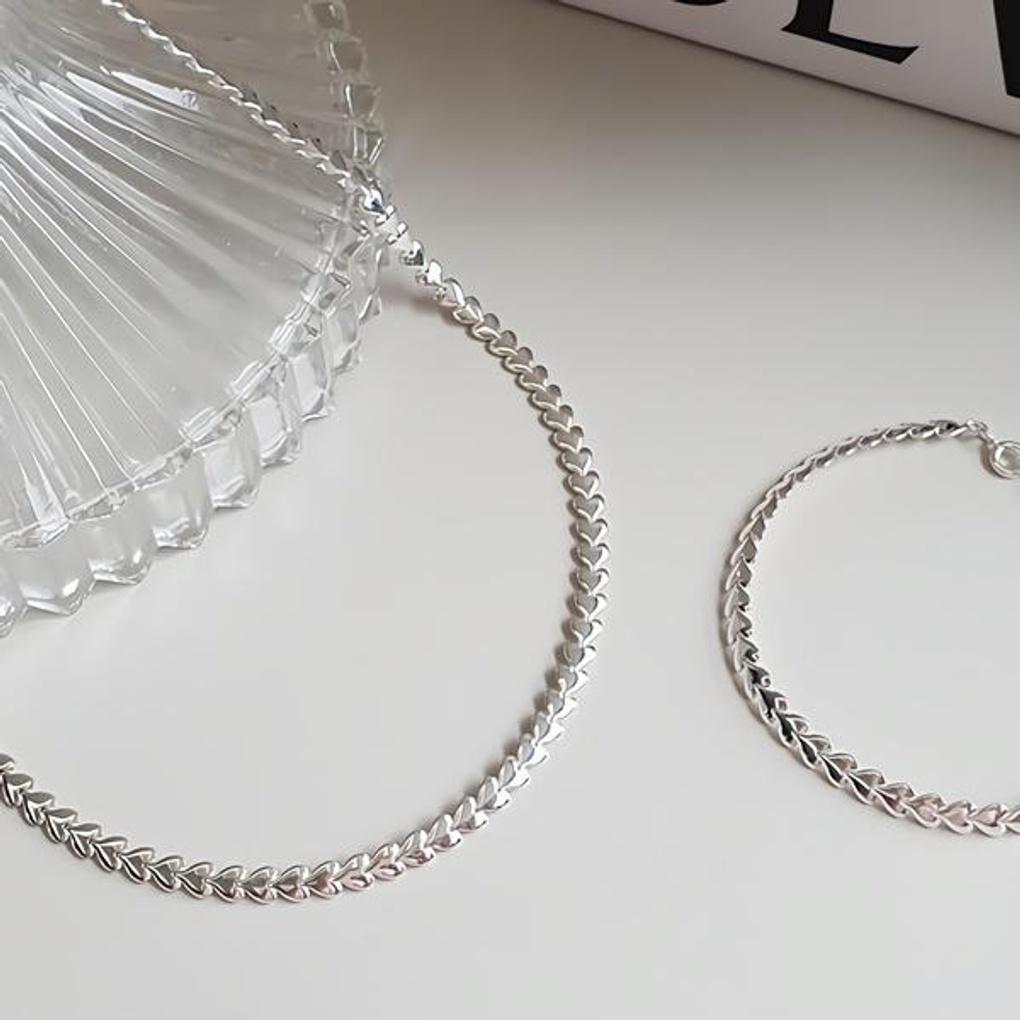 Women's Fashion Accessories Daily Snake Heart Necklace