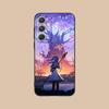 Чехол для мобильного телефона с аниме Frieren для Samsung Galaxy S25 S24 S23 S22 S21 S20 Note20 Plus FE Ultra Цветной Защитный Чехол Роскошный