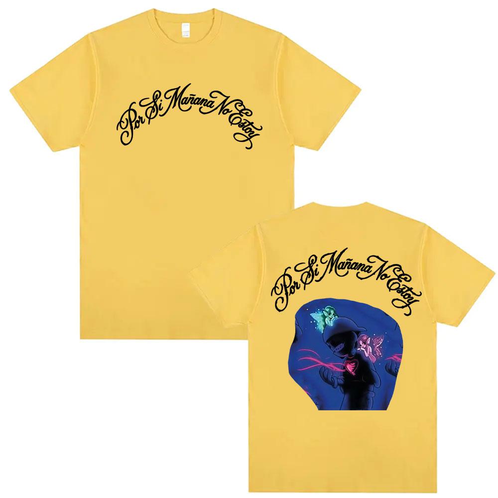 Rapper Omar Courtz Por Si Unisexana No Estoy New Album 2026 Tour Tee Shirt Unisex Women Hip Hop Style ONeck Cotton Tshirt Streetwear