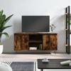 VidaXL TV Stand Smoked Oak 104x35x50 Cm Engineered Wood 827017