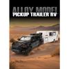 1/32 DODGE Mammoth 1000 TRX RV Car Off Road Vehicle Alloy Diecast Model Camping Car Children's Toy Car Home Decoration Ornaments