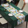 Waterproof and Oil Resistant PVC Table Cloth Ins Tea Rectangular Minimalist Floral Tablecloth