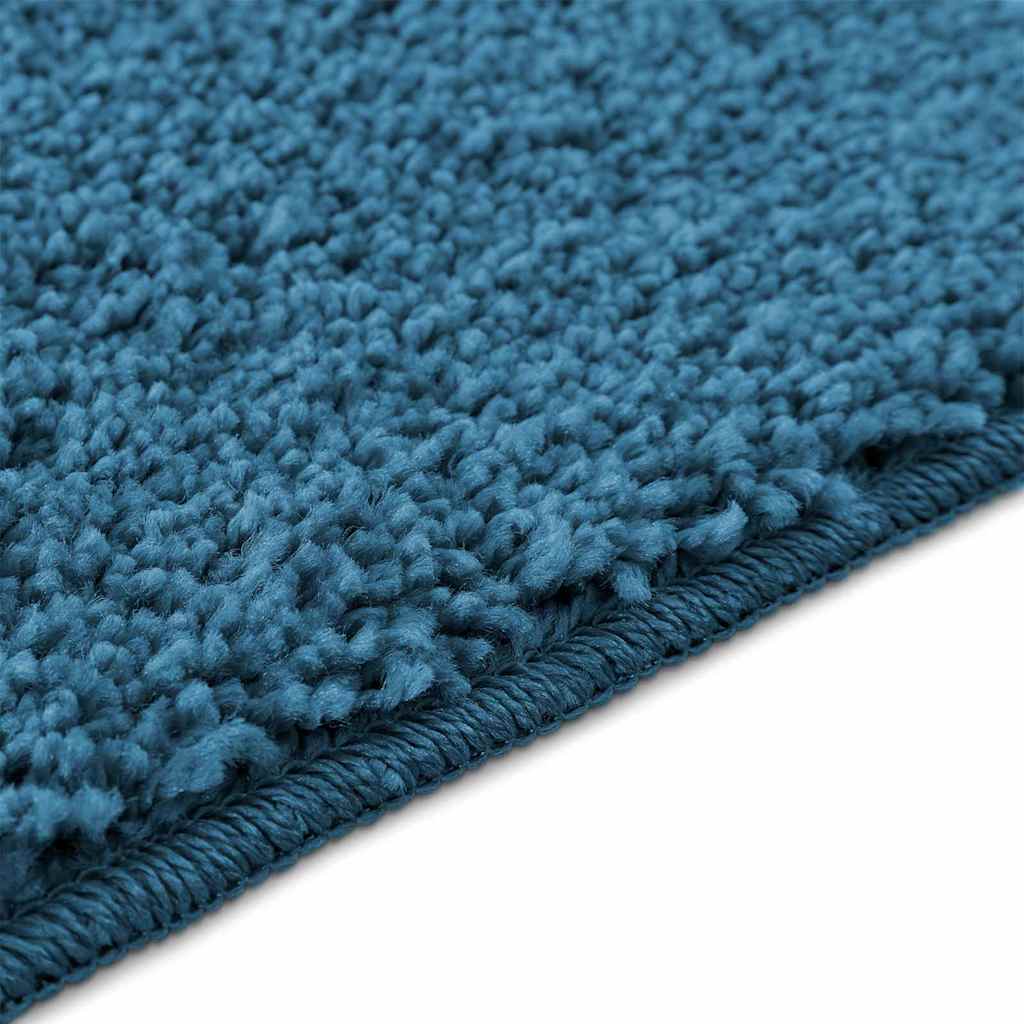 Non Slip Bath Mat Blue 50 x 80 cm PP