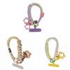 Anti Lost Woven Phone Strap Star Keychain Mobile Phone Charm Mobile Phone Lanyard  Lanyard Patch