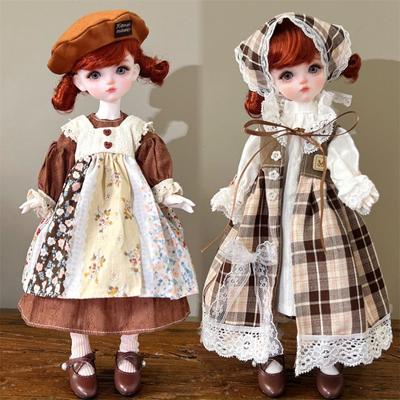 Модный комплект одежды для куклы BJD 1/6, милая игрушка для девочки, подарок, модное платье для куклы (Никаких кукол и обуви)