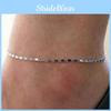 Women Simple Gold Plated Chain Anklet Ankle Bracelet Barefoot Sandal Beach