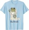 Retro Bridal Frog Party Bridesmaids Funny Mog Mob Wedding Tshirt Womens Fashion Bride Party Clothes Novelty Gift Girlfriend