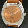 HAND-WINDING VINTAGE HMT KOHINOOR INDIAN MENS BROWN COLOR DIAL WATCH A440990-4 HT-a440990