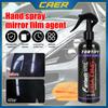300 мл керамическое покрытие для автомобиля, аэрозольная краска, полировка, набор полотенец, водонепроницаемый нанослой, предотвращает появление царапин на стекле, колесах, уход за автомобилем