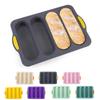 Baguette Cake Silicone Molds Pastry Molds Baguette Baking Pan Silicone Nonstick Oven Tools Home Baking Tools