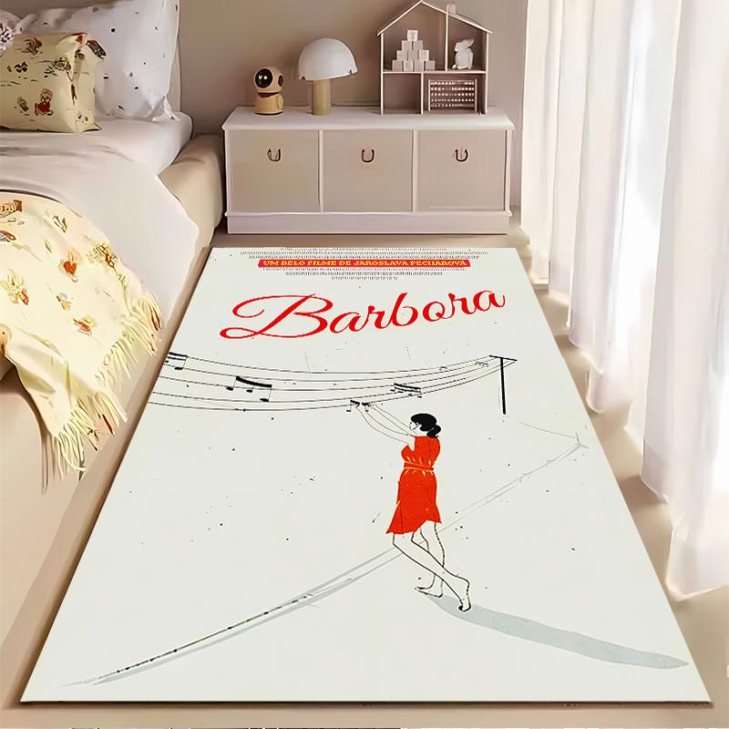 "Barbora Music Line Art Carpet" suitable as a non-slip mat for the living room or bedroom sofa