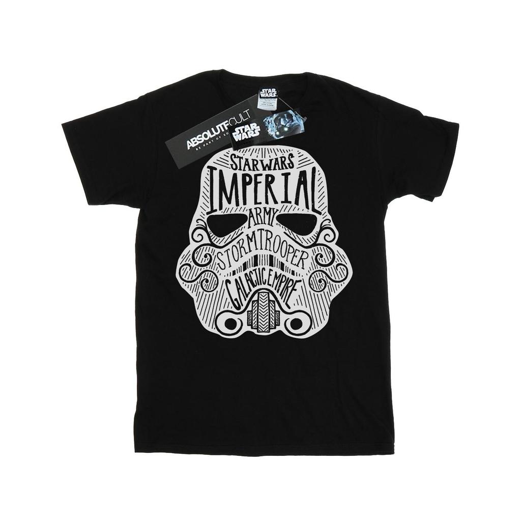 Star Wars Mens Stormtrooper Empire Helmet T-Shirt