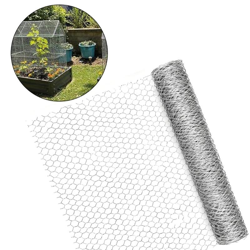 Strong Welded Hexagonal Metal Wire Fence Wire Netting For Animal Pen Poultry Coops Livestock Protections Fencing