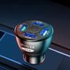 Быстрое автомобильное зарядное устройство QC3.0 с 4 портами USB, быстрая зарядка, зарядное устройство для мобильного телефона, адаптер для зарядки аккумулятора, запасные части для автомобиля