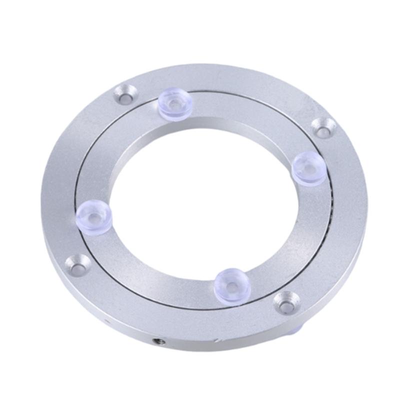 Swivels Platform Style Rotating Tray Revolving Disc for 20-25cm Glass Tabletop