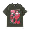 275 GSM Washed T-shirts 100% Cotton Darling in the Franxx V1 Print Unisex Heavy Cotton T Shirt