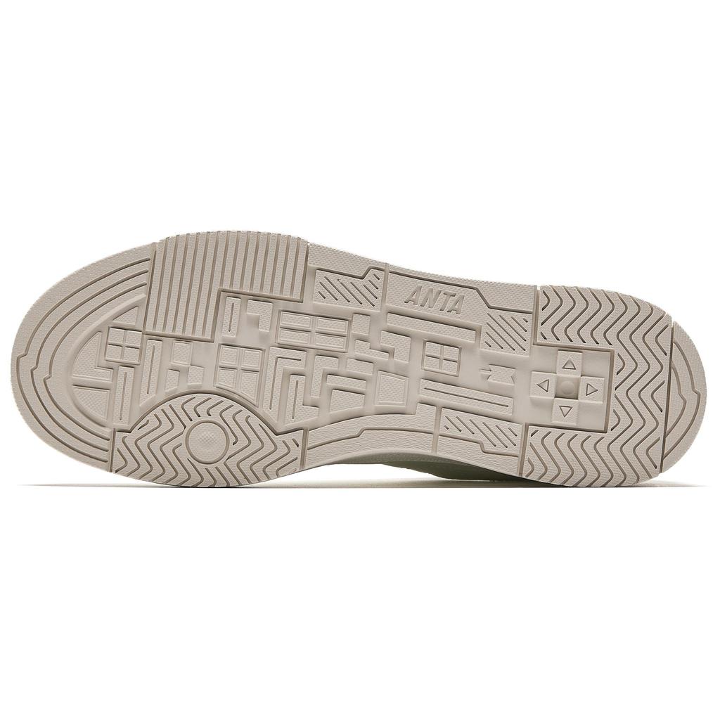 Anta Уличный стиль Спортивный Повседневный Мода Увеличивающие рост Легкие Нескользящие Низкие кеды Мужские кроссовки Белый Красный 912518007-1