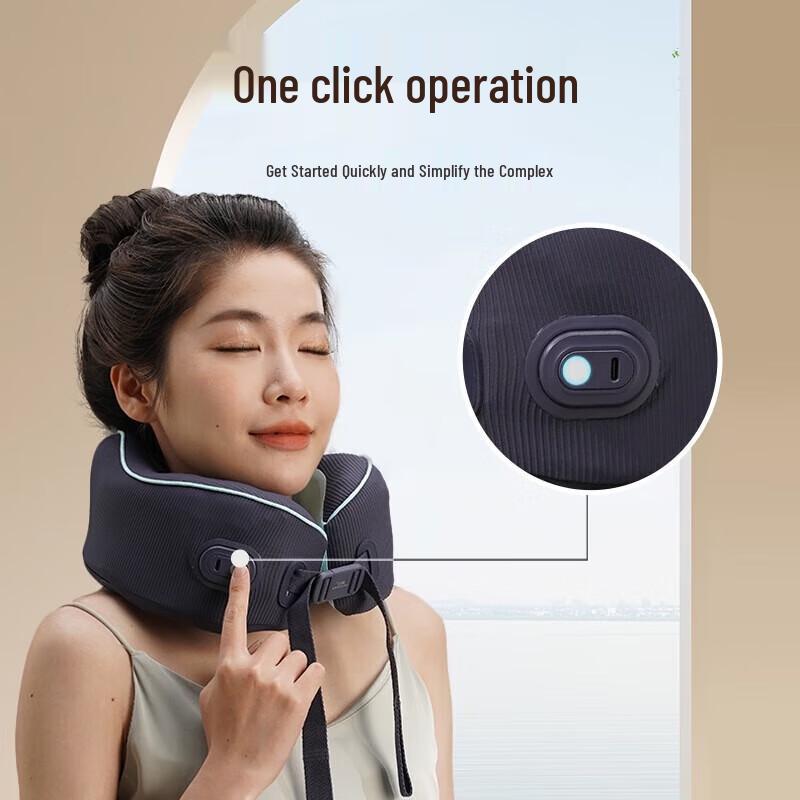 Hezheng U-shaped Neck Massager Pillow CN plug (adapter included)