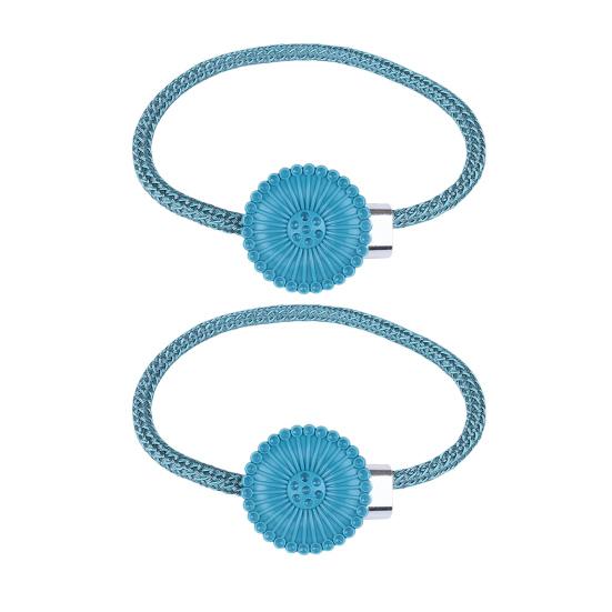 2Pcs Curtain Straps Easy To Use Decorative Lightweight Practical Ferris Wheel Living Room Accessories