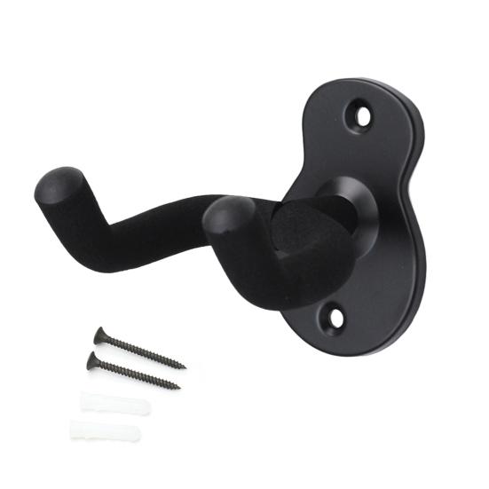 1 Set Guitar Hanger Hook Holder Strong Load-bearing Easy Installation Musical Instrument Organizer Storage Hook for Studio