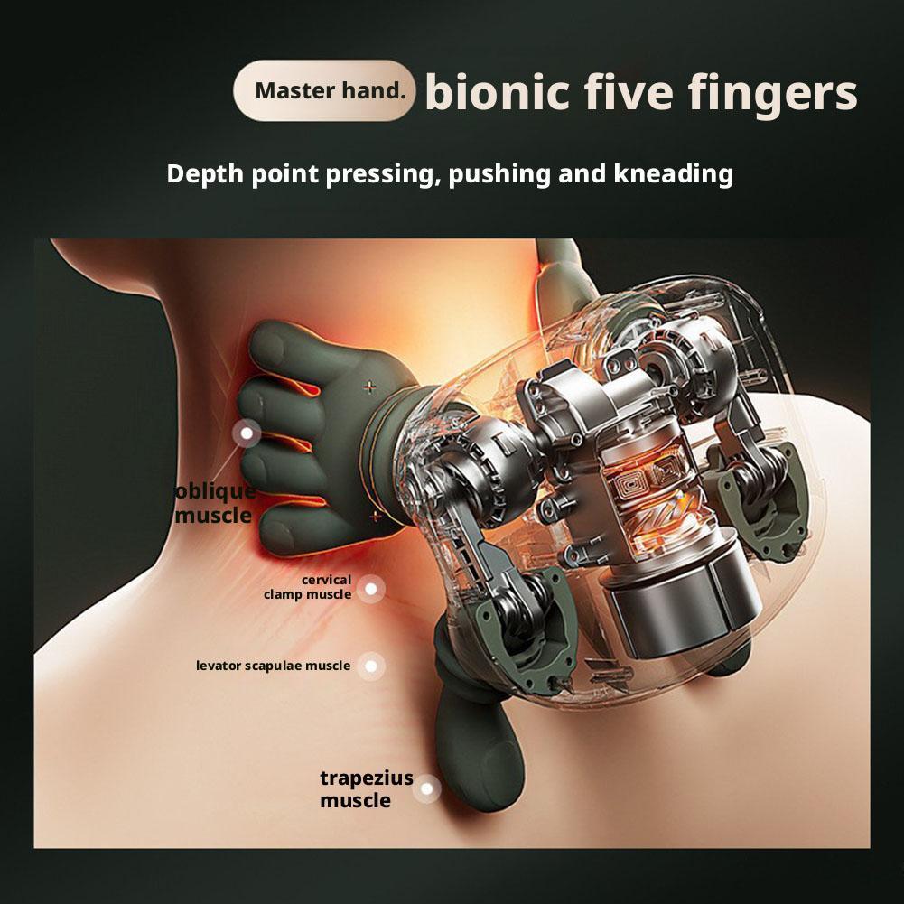 NEW Upgraded Neck Shoulder Massager Electric Heated Back Massagers Kneading Muscles Massage Pillow For Neck Waist Leg Body Use